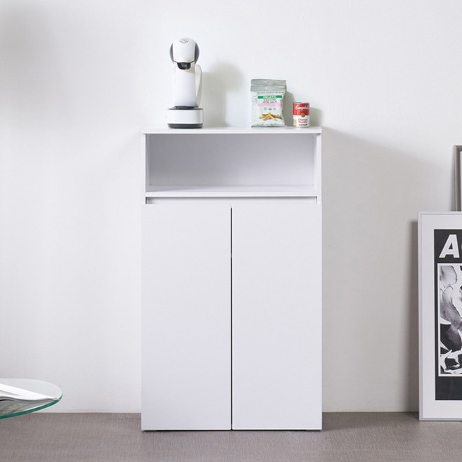 제우스가구 뮤즈 키큰 LPM 수납장 600 고객직접설치, 올화이트