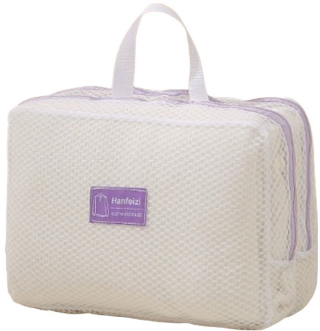 원이네 손잡이형 대용량 3D 입체 세탁망 대형, 혼합색상, 1개