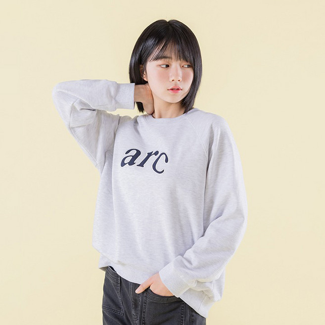 아이러브제이 주니어용 미코르 맨투맨