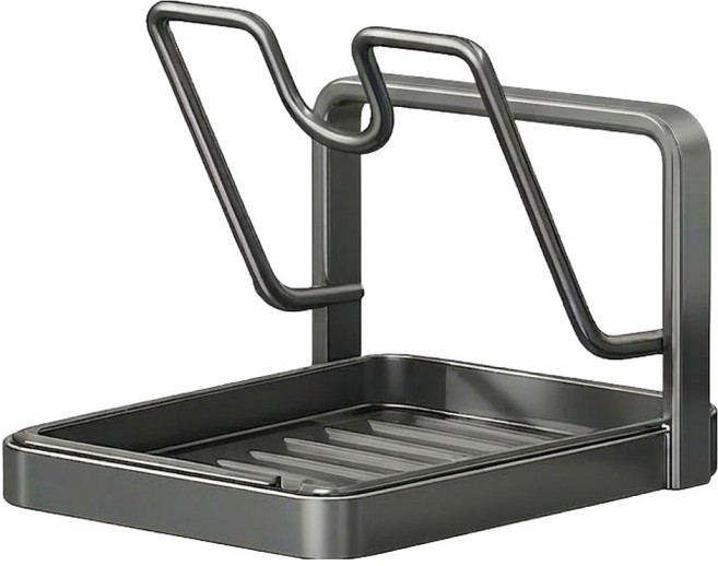 마켓감성 스트롱 물받이 도마 거치대, 타입2, 1개