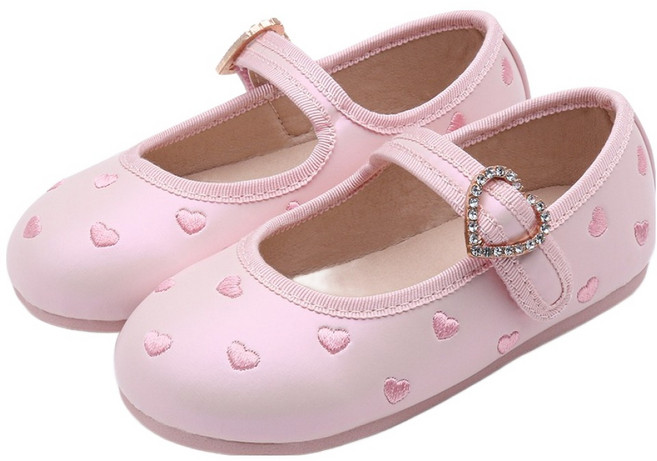 키펀트 스윗 하트 자수 메리제인 구두 U-11