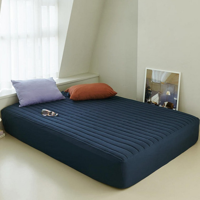 쁘리엘르 세미마이크로 누비 매트리스 커버