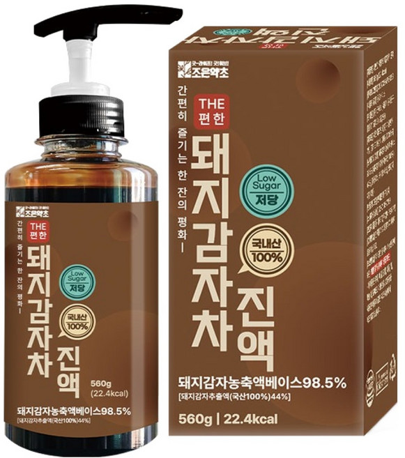 조은약초 더 편한 저당 돼지감자차 진액, 560g, 1개