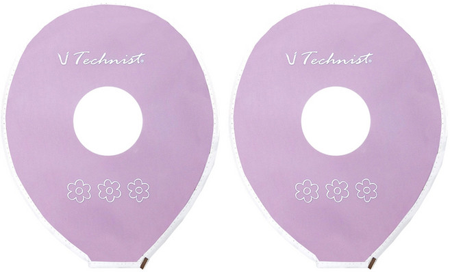 테크니스트 2026 배드민턴 라켓 헤드커버, 라벤더, 2개