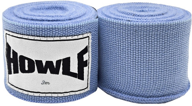 하울프 멕시칸 스타일 복싱 핸드랩, 콜롬비아 블루, 2개