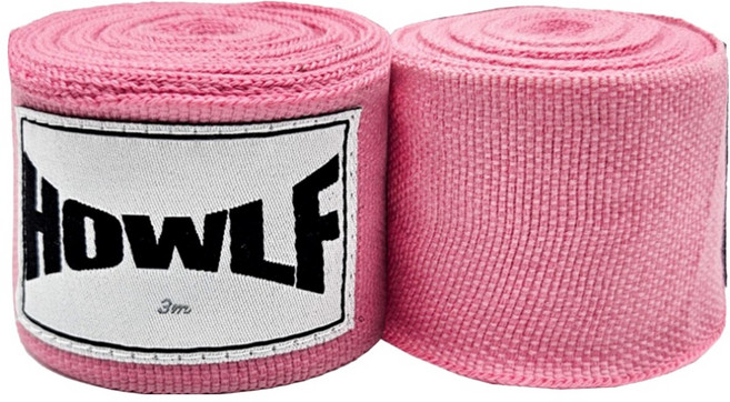 하울프 멕시칸 스타일 복싱 핸드랩, 핑크, 2개