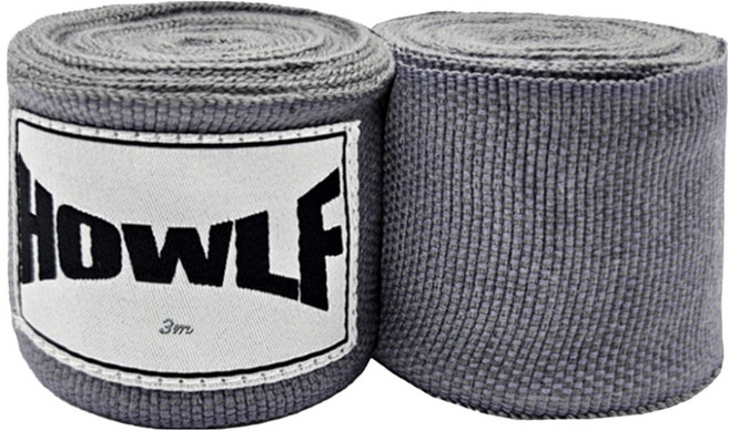 하울프 멕시칸 스타일 복싱 핸드랩, 그레이, 2개