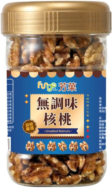 Fungo 芳菓 無調味核桃, 250g, 1個