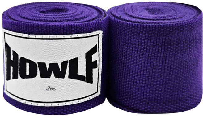 하울프 멕시칸 스타일 복싱 핸드랩, 퍼플, 2개