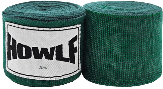 하울프 멕시칸 스타일 복싱 핸드랩, 그린, 2개