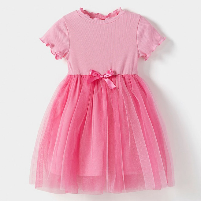 오즈키즈 아동용 리본튜튜 반팔 원피스