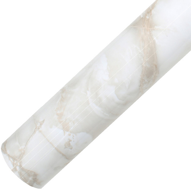 이씨코리아 프리미엄 인테리어필름 마블 패턴 E, 화이트 베이지(EG4130)