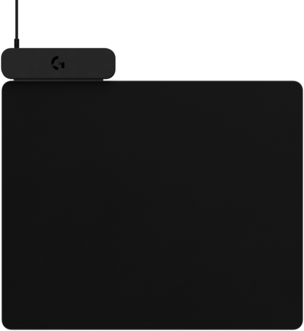 logitech G 羅技G POWERPLAY 2 無線充電滑鼠墊, 黑色, 1個