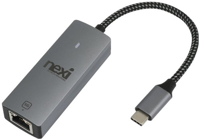 넥시 USB3.1 C타입 5G 유선랜카드, 1개