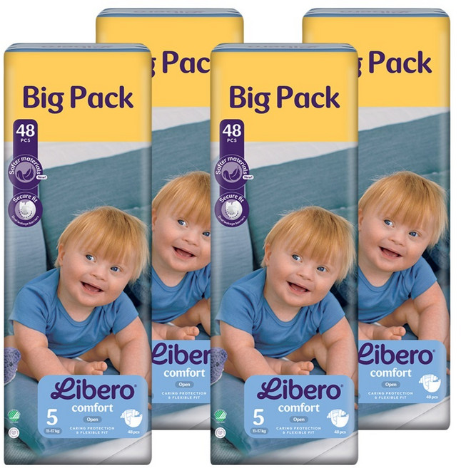 리베로 컴포트 밴드형 기저귀, 192매, 5단계