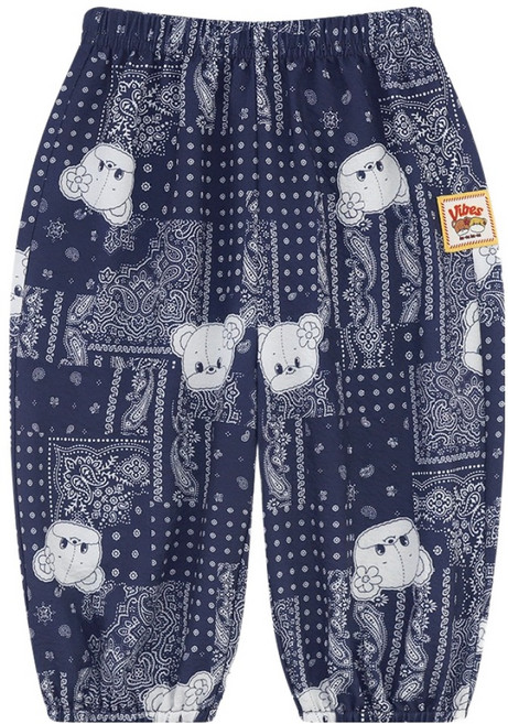 MilkBaby 페이즐리 벌룬핏 쿨링팬츠