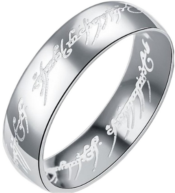 이츠굿텐 반지의 제왕 커플 패션 반지 4mm