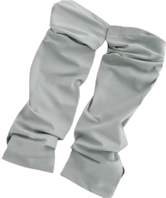 노드큐브 여성용 아이스 실크 UV 차단 쿨토시, 다크그레이, 2개