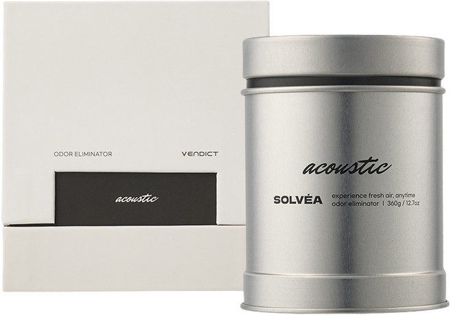 벤딕트 솔베아 대용량 고체 탈취제 어쿠스틱, 360g, 1개