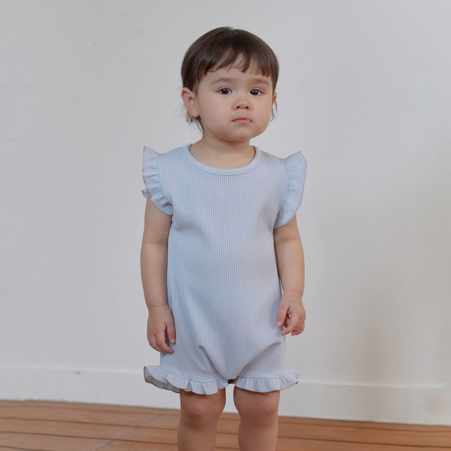 베베나인 유아용 프릴즈 슈트