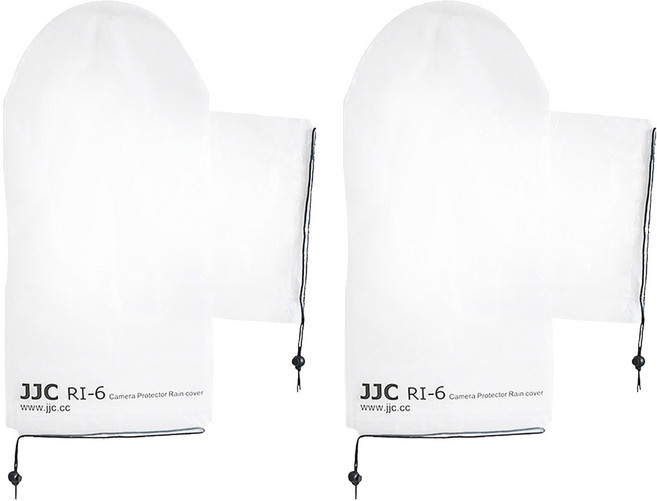 JJC Camera Rain Protector 相機雨衣套 可掛閃燈, 2個, RI-6