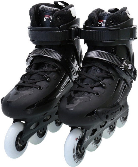 휠라 NRK PRO SLALOM 인라인스케이트, 블랙, 1개