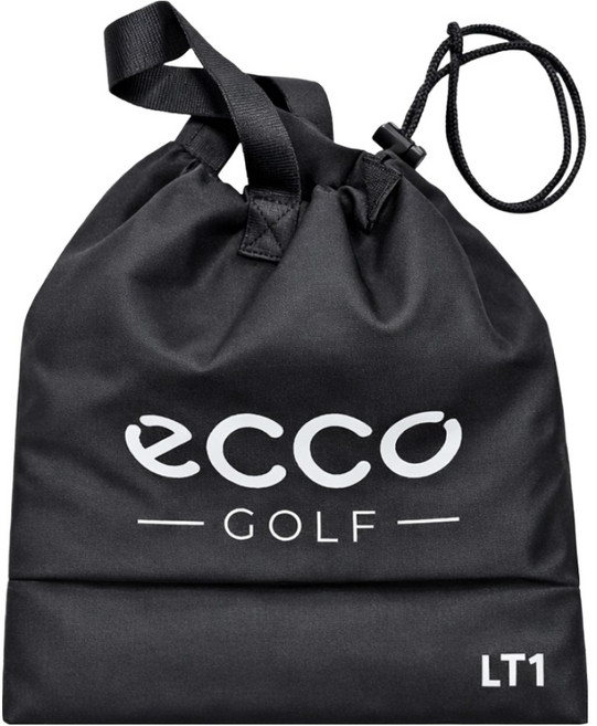에코 골프화 LT1 주머니형 골프화가방, 블랙, 1개