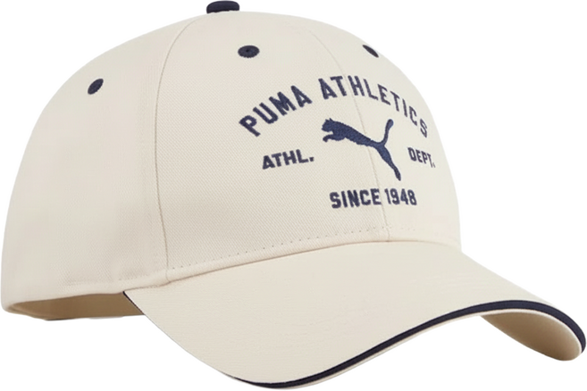 PUMA 基本系列 CLASS 棒球帽 02685103, 米白色, 1個