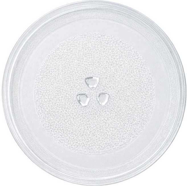 네이처안 전자레인지 회전유리판 삼발형 25.5cm, 투명, 1개