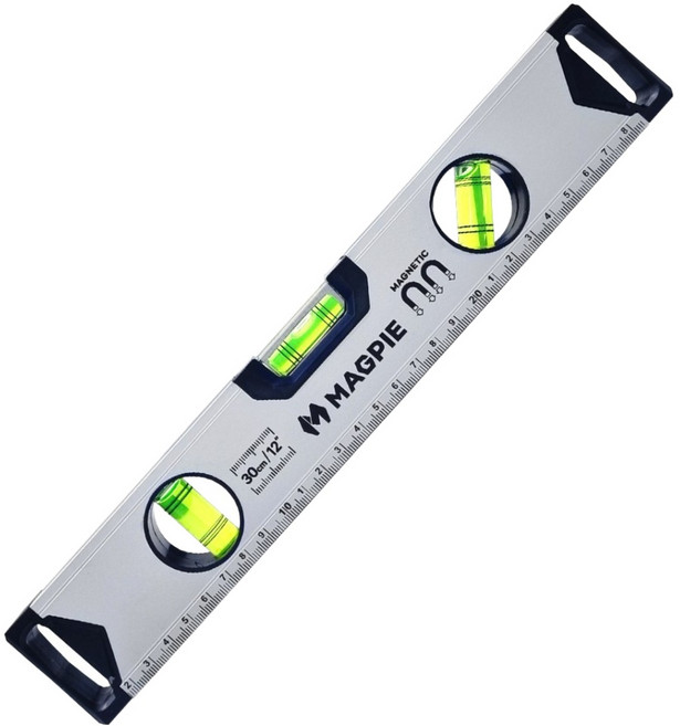 맥파이 자석 수평계 300mm, 1개