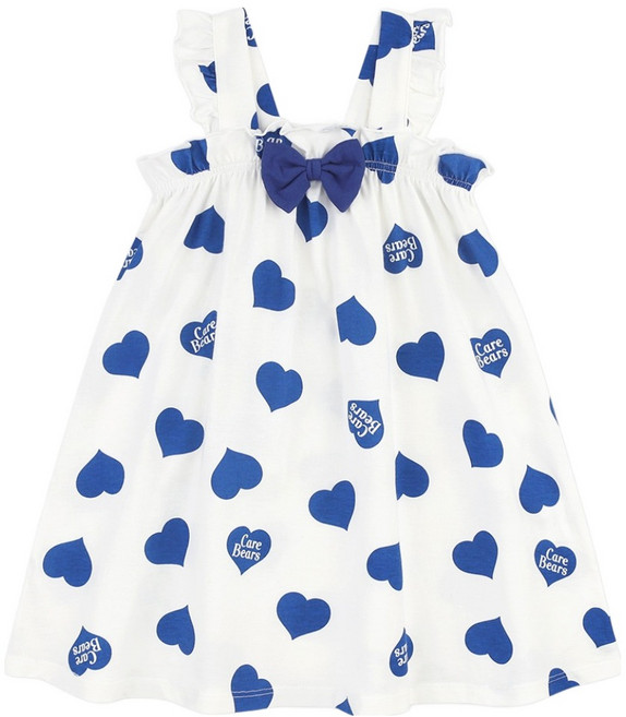 케어베어 블루하트 러블리 원피스