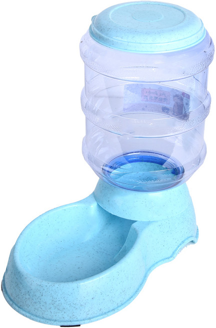 Truly House 寵物自動餵食器, 藍色, 1個, 3.8L