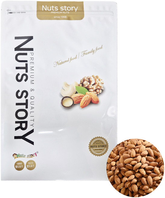 너츠스토리 아몬드, 1kg, 1개