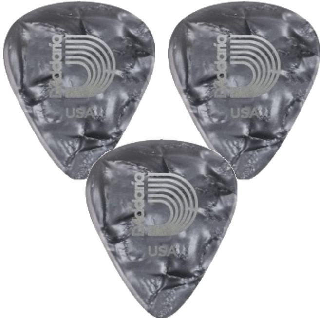 다다리오 393145 아크릴 스탠다드 니트라 기타피크 1.5mm 1AN7-03, 3개