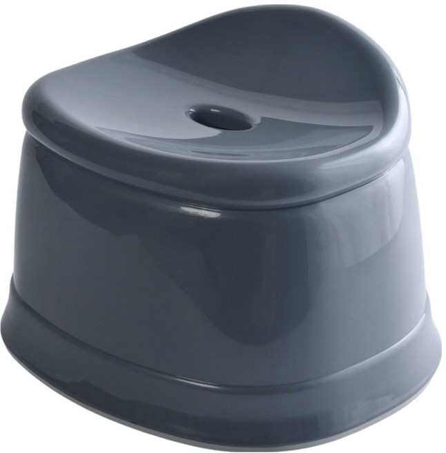 팬톤홈퍼니싱 CMYK 국산 높이가 높은 미끄럼방지 다용도 용실의자, 차콜