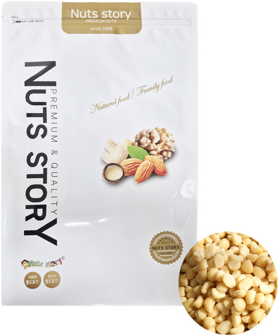 너츠스토리 마카다미아, 1kg, 1개
