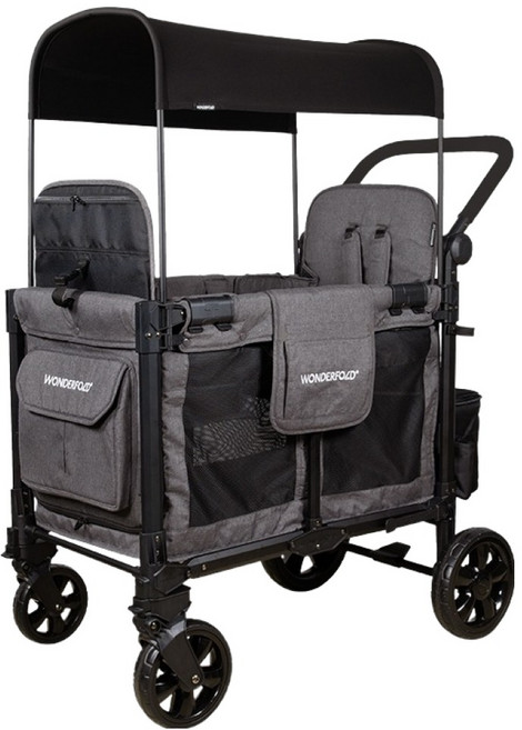 원더폴드 엘리트 프로 유아 웨건 W2, 차콜 그레이