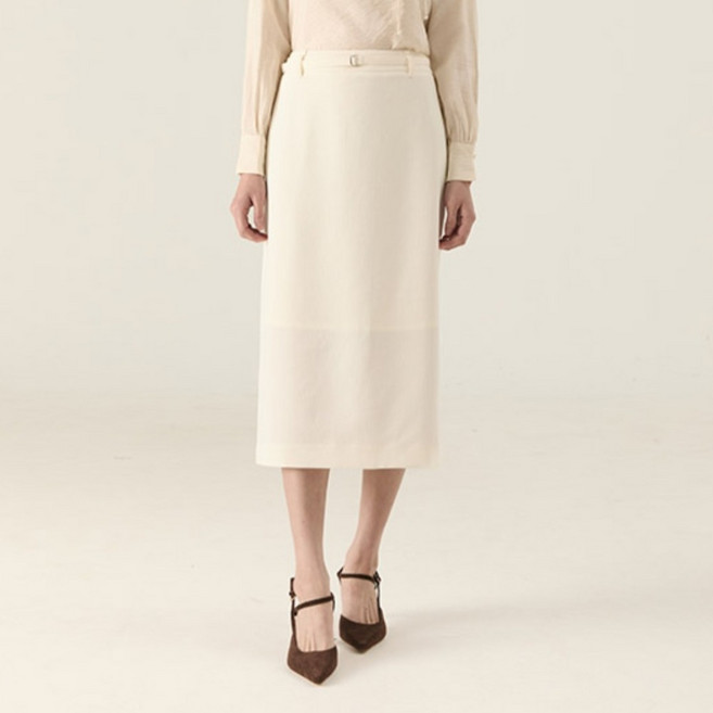 Roem 女款附腰帶H字型長裙 + 腰帶