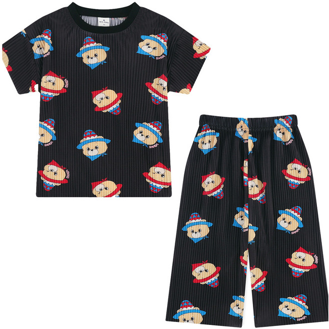 MilkBaby 판초 베베 시원한 쿨링 상하의 세트