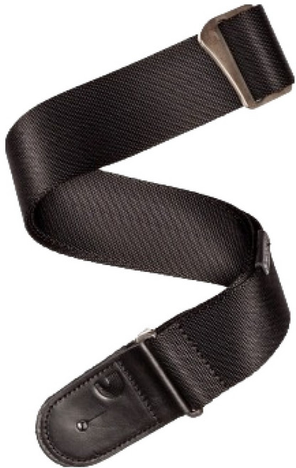 D'Addario 397253 吉他背帶 高級編織 黑色 50PRW00, 1個