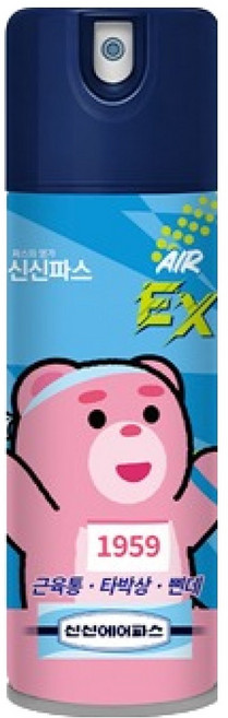 신신파스 밸리곰에디션 에어파스EX 랜덤발송, 1개, 1개입