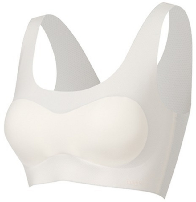 푸마바디웨어 주니어 패드 일체형 심리스 브라