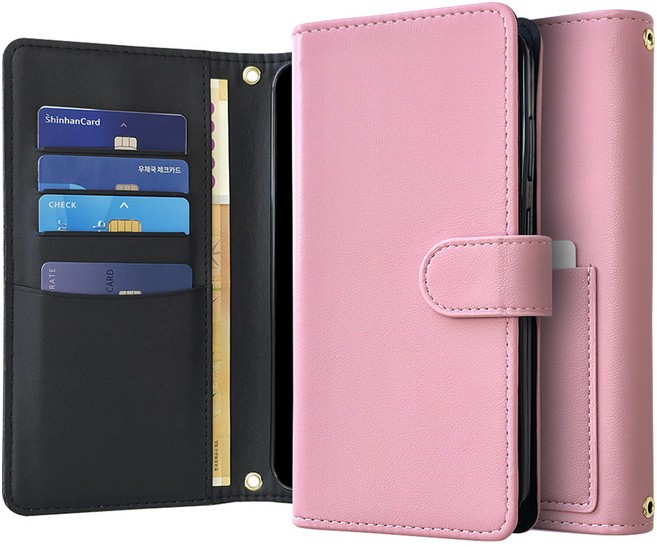 모나프리 에스 백포켓 다이어리 휴대폰 케이스