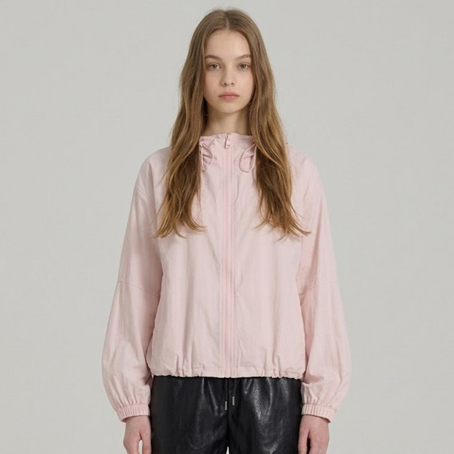 에이비에프지 여성용 파스텔 후드 스트링 윈디 점퍼 AFZ5ZU34