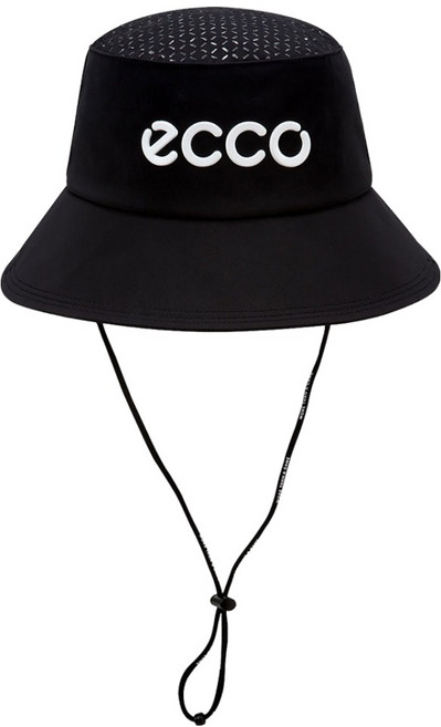 ecco 運動風夏季漁夫帽, 黑色, 1個
