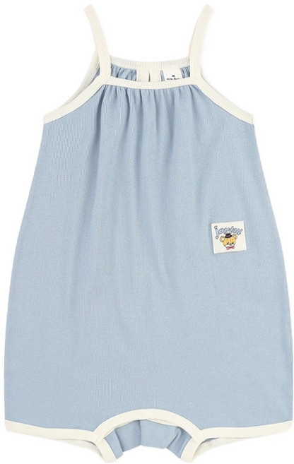 Milk Baby 嬰幼兒用柔軟連身衣涼感羅紋連身褲太空服