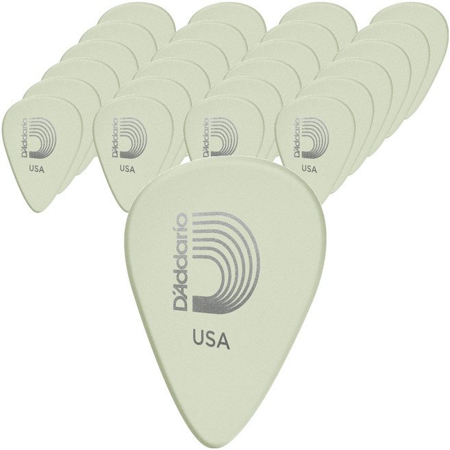 다다리오 클래식 셀룰로이드 스탠다드 기타피크 1CCG6 393120, 25개