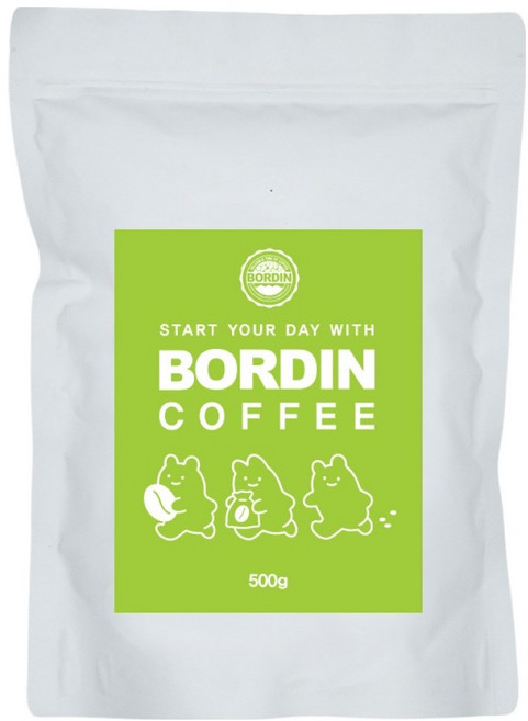 보르딘 엔투비블렌드 원두커피, 500g, 1개, 홀빈(분쇄안함)