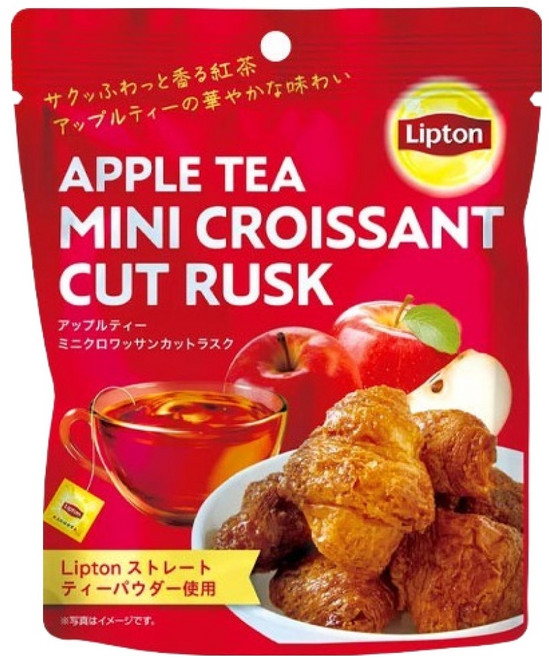 립톤 애플티 맛 미니 러스크, 30g, 1개