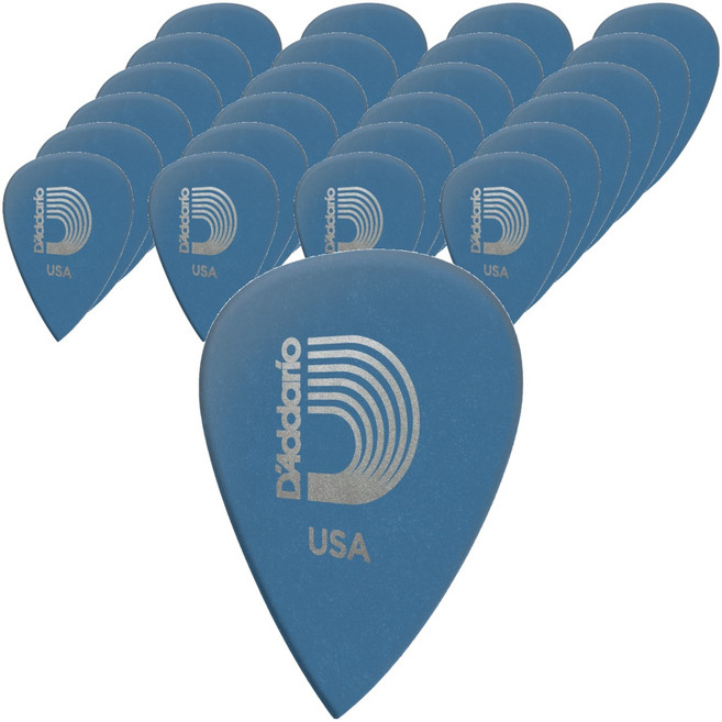 다다리오 듀랄린 프리시전 기타피크 6DBU5 393076, 25개